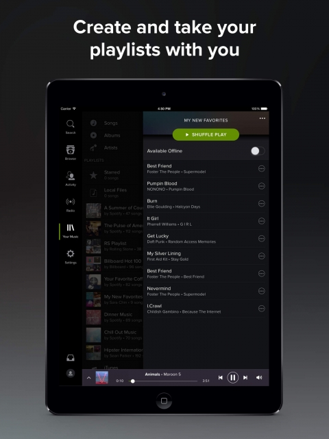 How to download spotify on ipad 2